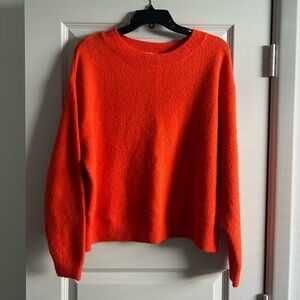Cozy Orange Women's Sweater